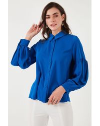 LELA - Longbluse Regular Fit (1-tlg) - Lyst