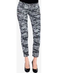 Cipo & Baxx - Slim-fit-Jeans mit trendigem Military-Muster - Lyst