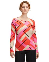 Betty Barclay - T-Shirt mit Rundhalsausschnitt (1-tlg) Color Blocking - Lyst