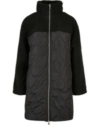 Urban Classics - Winterjacke Ladies Oversized Sherpa Quilted Coat (1-St) - Lyst