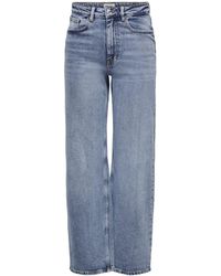 ONLY - Straight-Jeans ONLJUICY LIFE HW WIDE LEG NAS365 NO - Lyst