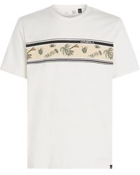 O'neill Sportswear - Kurzarmshirt Oneill M Mix And Match Floral Graphic T-shirt - Lyst