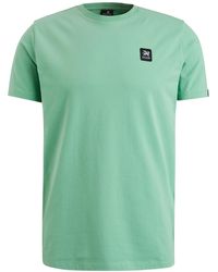 Vanguard - T-Shirt Crewneck cotton elastan jersey - Lyst