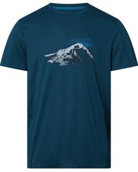 McKinley - He.-T-Shirt Piper II M 635 BLUE PETROL - Lyst