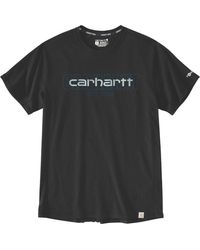 Carhartt - T-Shirt Force /S Logo Graphic Tshirt - Lyst