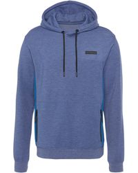 AUTHENTIC LE JOGGER - Kapuzenpullover melierte Optik, mit Reißverschlusstasche - Lyst