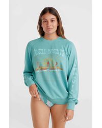 O'neill Sportswear - ' Sweatshirt BEACH VINTAGE CREW mit Rundhalsausschnitt - Lyst