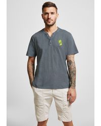 Street One Men - T-Shirt aus reiner Baumwolle - Lyst