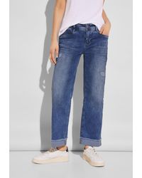 Street One - Loose-fit-Jeans Middle Waist - Lyst