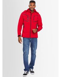 Arctic Seven - Softshelljacke ASPierr sportliche Outdoor Funktionsjacke mit abnehmbarer Kapuze - Lyst