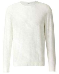 S.oliver - Strickpullover Pullover Strickpullover Rundhalsausschnitt (1-Tlg) - Lyst
