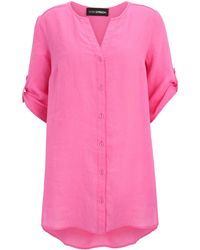 Doris Streich - Klassische Bluse mit Knopfleiste - Lyst