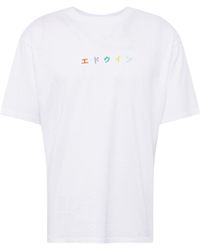 Edwin - T-Shirt Katakana Embroidery (1-tlg) - Lyst