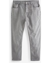 Next - Regular-Fit-Jeans aus überfärbtem Denim (1-tlg) - Lyst