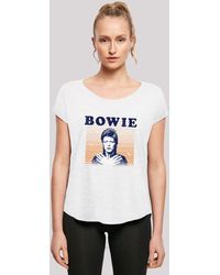 F4NT4STIC - T-Shirt David Bowie Outside Album Cover' Print - Lyst