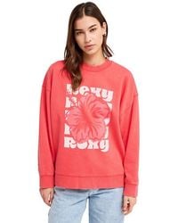 Roxy - Sweatshirt Lineup Terry - Lyst