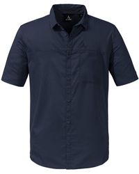 Schoeffel - Ö Kurzarmhemd M Shirt Triest Kurzarm-Hemd - Lyst