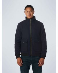 No Excess - Anorak Jacket Short Fit With Wool 2 Colour - Lyst