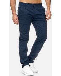 Egomaxx - Chinohose Stretch Basic Denim Design Fredy & Roy (1-tlg) CLIFF - Lyst