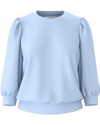 SELECTED - Blusenshirt SLFTENNY 3/4 SWEAT TOP NOOS - Lyst