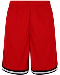 Urban Classics - Stoffhose Stripes Mesh Shorts (1-tlg) - Lyst