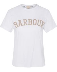 Barbour - T-Shirt Ella - Lyst