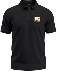 Neverless - Poloshirt Grafik – Kurzarm Polo Sommer Casual Look mit Print - Lyst