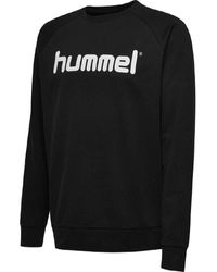 Hummel - Go Cotton Logo Sweatshirt - Lyst