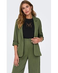 ONLY - Kurzblazer ONLMARSA 3/4 BLAZER WVN NOOS - Lyst