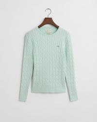 GANT - Strickpullover Zopfstrick Pullover - Lyst