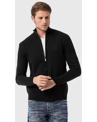 Cipo & Baxx - Cardigan Pullover (1-Tlg) Im Sportlichen Look - Lyst
