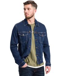 Cross Jeans - ® Outdoorjacke DENIM JACKET mit Stretch - Lyst