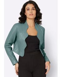 Mainpol - Blusenblazer Leder-Blazer - Lyst