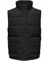 Only & Sons - Funktionsjacke ONSCARL QUILTED VEST OTW - Lyst