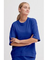 Oxmo - Sweatshirt Oxsafina Modischer Pullover - Lyst