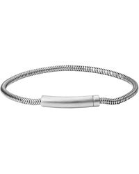 Fossil Edelstahlarmband »VINTAGE CASUAL, JF03112040« - Mettallic