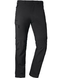 Schoeffel - Trekkinghose Pants Koper1 Zip Off BLACK - Lyst