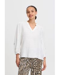 B.Young - Langarmbluse BYIDAMY EMB BLOUSE - Lyst