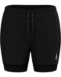 Odlo - Essential 3inch 2-in-1 Shorts Lady 323071-15000 Hose + Tight kombiniert - Lyst