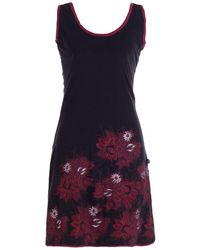Vishes - Tunikakleid Longshirt- Sommer Mini- Tunika-Kleid Shirtkleid Boho, Goa, Hippie Style - Lyst
