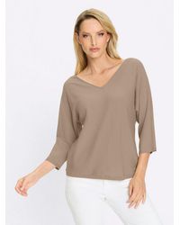 heine - Strickpullover Pullover 3/4-Arm Querstrick - Lyst