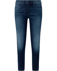 Pepe Jeans Skinny-fit-Jeans LOLA (1-tlg) mit normaler Leibhöhe und  Stretch-Anteil in Blau | Lyst DE