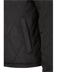 Urban Classics - Steppjacke Ladies Oversized Diamond Quilted Hooded Jacket - Lyst