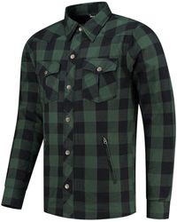 Rusty Stitches - Motorradjacke Neil Motorrad Hemd - Lyst