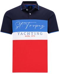Hajo - Poloshirt H Polopique Stay FreshSt.Tropez-Yachting marine - Lyst