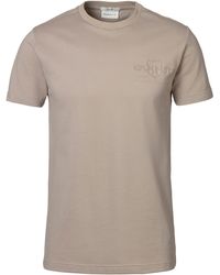GANT - T- Slim Fit Tonal Shield Pique Shirt mit in Ton Logo - Lyst