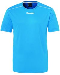 Kempa - Kurzarmshirt POLY SHIRT schwarz/fluo gelb - Lyst