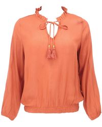 Guru-Shop - Longbluse Schlupfpbluse Boho chic, luftige Langarmbluse -.. alternative Bekleidung - Lyst