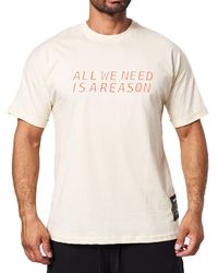 DENIM HOUSE - Oversize T-Shirt mit Schriftzug im lässigen Loose-Fit Style - Lyst