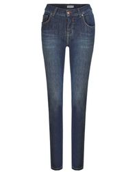 ANGELS - Skinny-fit-Jeans blau regular (1-tlg) - Lyst
